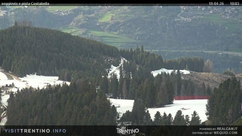 Archiv Foto Webcam Val di Fiemme Lagorai