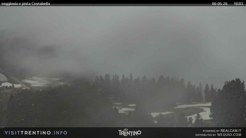 Archiv Foto Webcam Val di Fiemme Lagorai