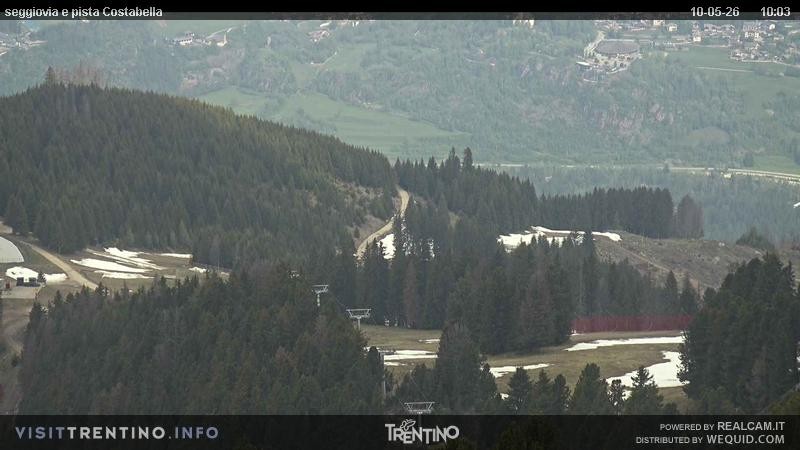 Archived image Webcam Val di Fiemme, Lagorai