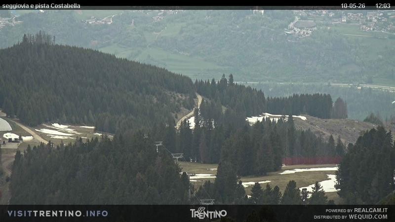 Archived image Webcam Val di Fiemme, Lagorai