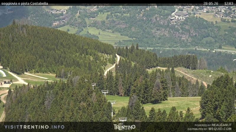 Archived image Webcam Val di Fiemme, Lagorai