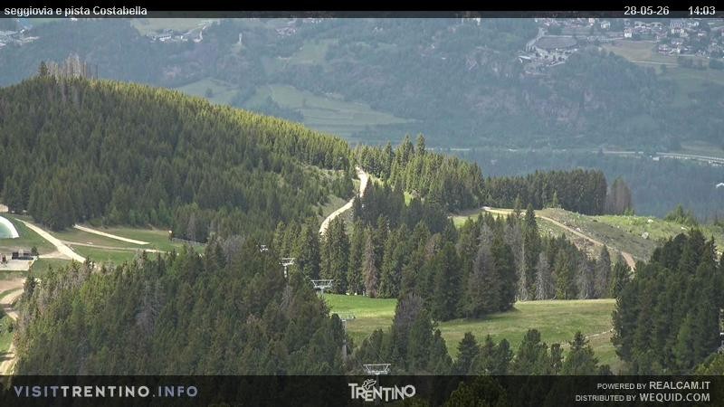 Archived image Webcam Val di Fiemme, Lagorai