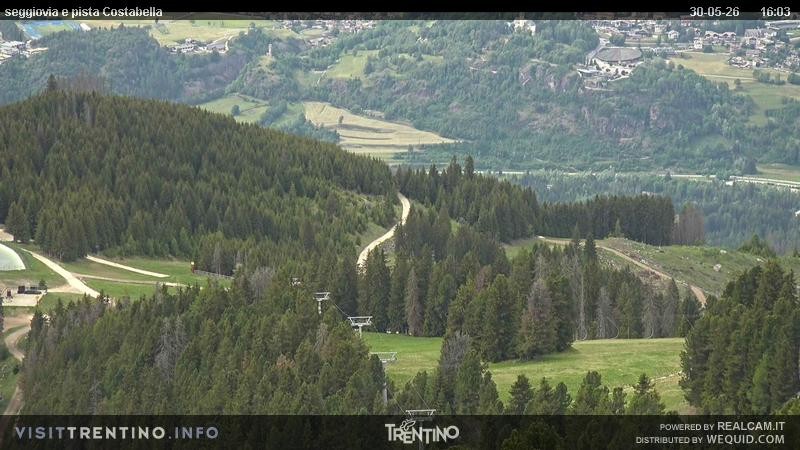 Archiv Foto Webcam Val di Fiemme Lagorai