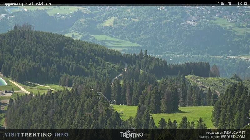 Archiv Foto Webcam Val di Fiemme Lagorai