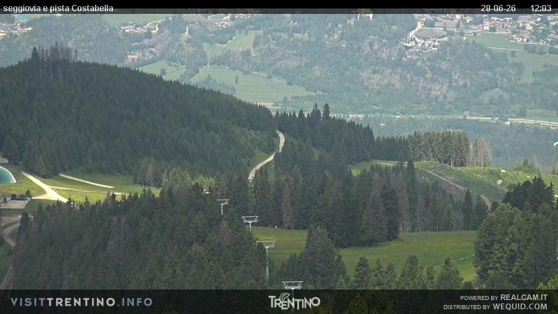 Archiv Foto Webcam Val di Fiemme Lagorai