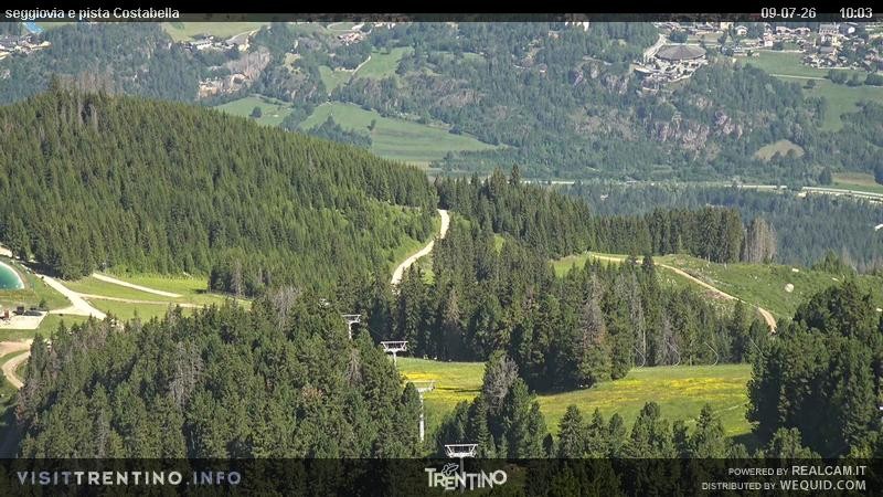 Archiv Foto Webcam Val di Fiemme Lagorai