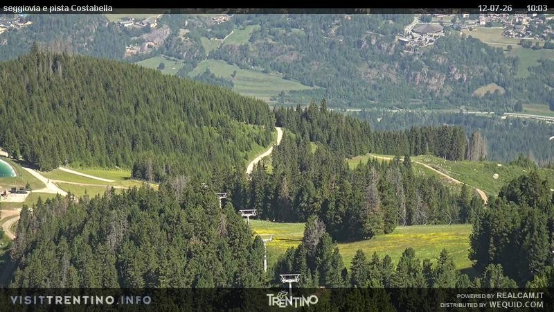 Archiv Foto Webcam Val di Fiemme Lagorai