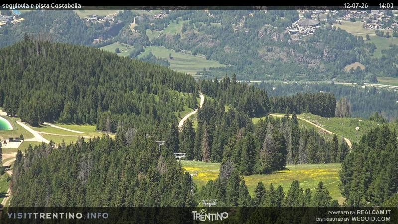 Archiv Foto Webcam Val di Fiemme Lagorai