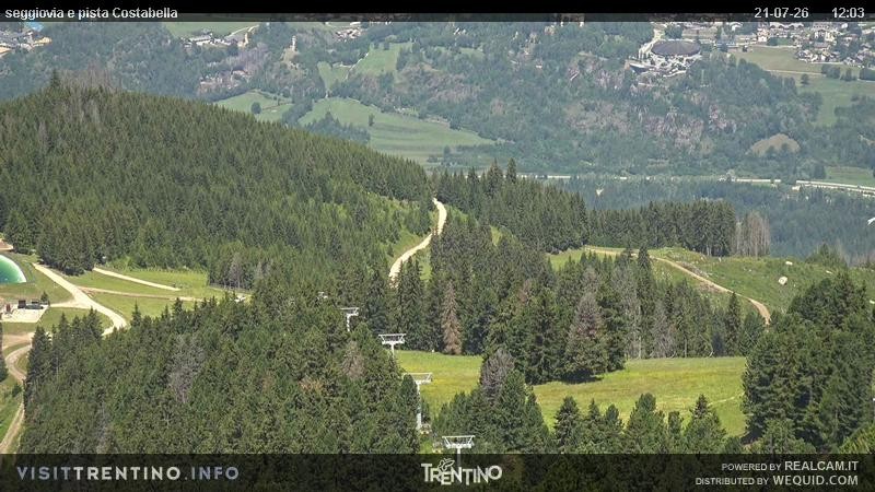 Archiv Foto Webcam Val di Fiemme Lagorai