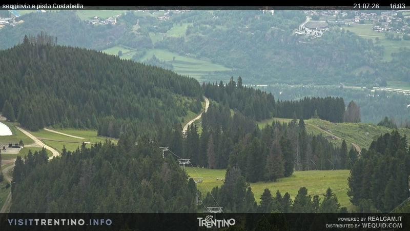 Archiv Foto Webcam Val di Fiemme Lagorai