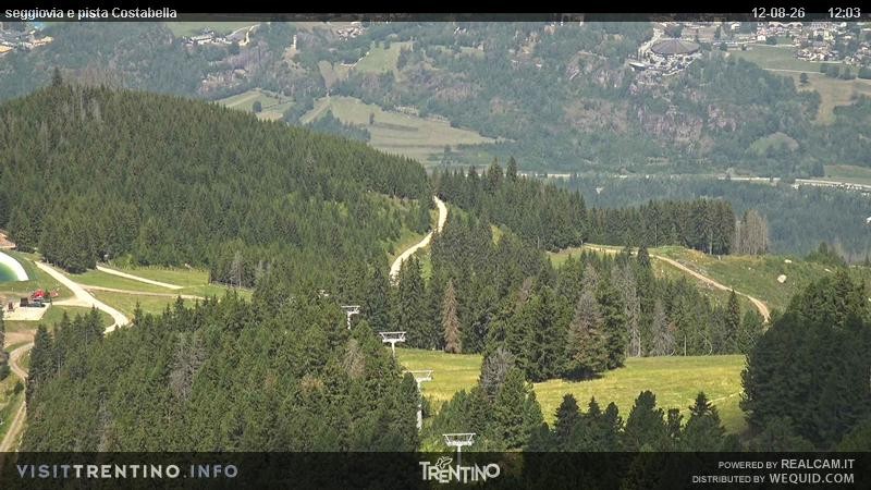 Archiv Foto Webcam Val di Fiemme Lagorai