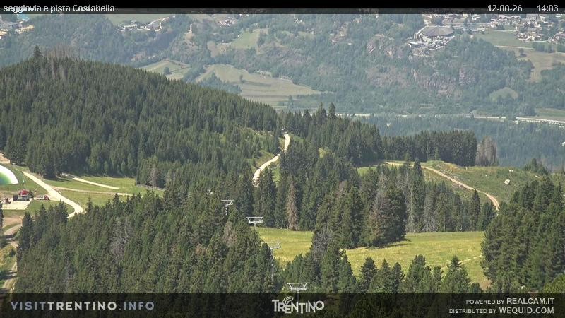 Archiv Foto Webcam Val di Fiemme Lagorai
