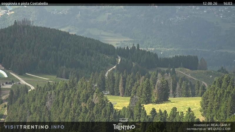 Archiv Foto Webcam Val di Fiemme Lagorai