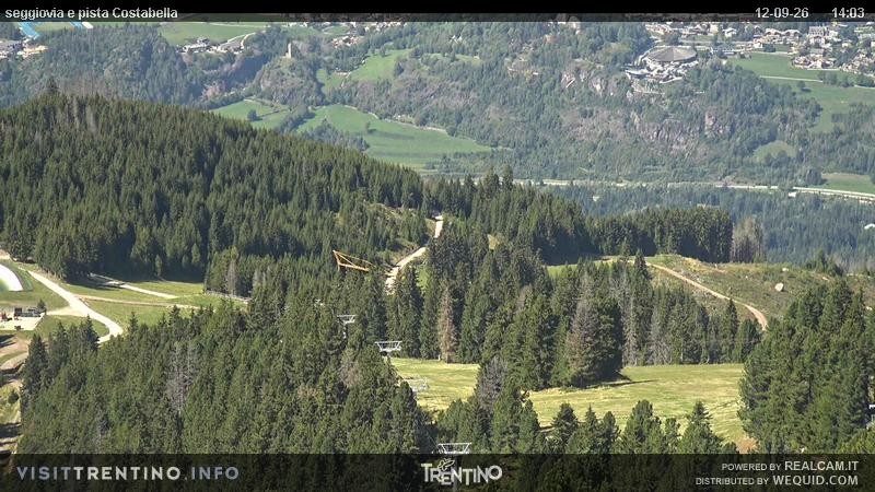 Archiv Foto Webcam Val di Fiemme Lagorai