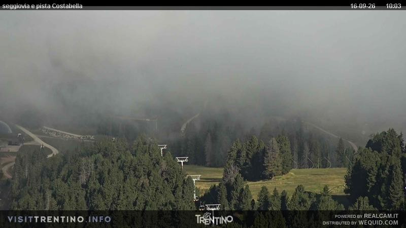 Archiv Foto Webcam Val di Fiemme Lagorai