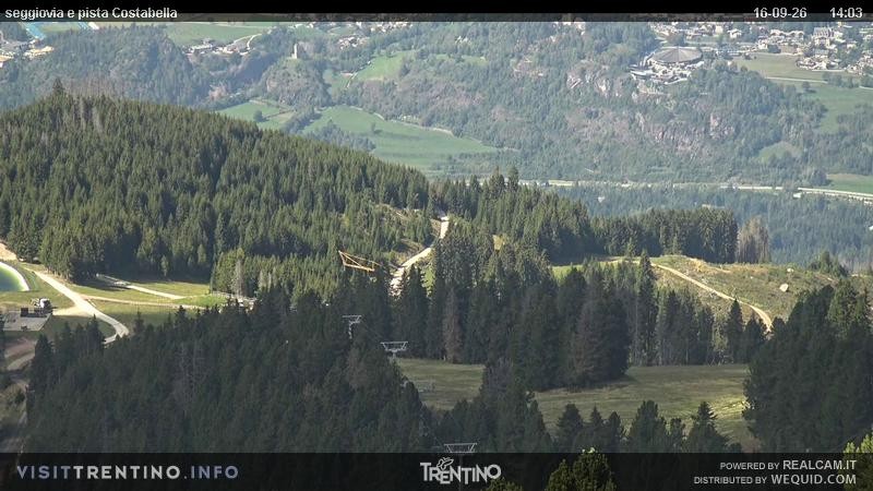Archiv Foto Webcam Val di Fiemme Lagorai