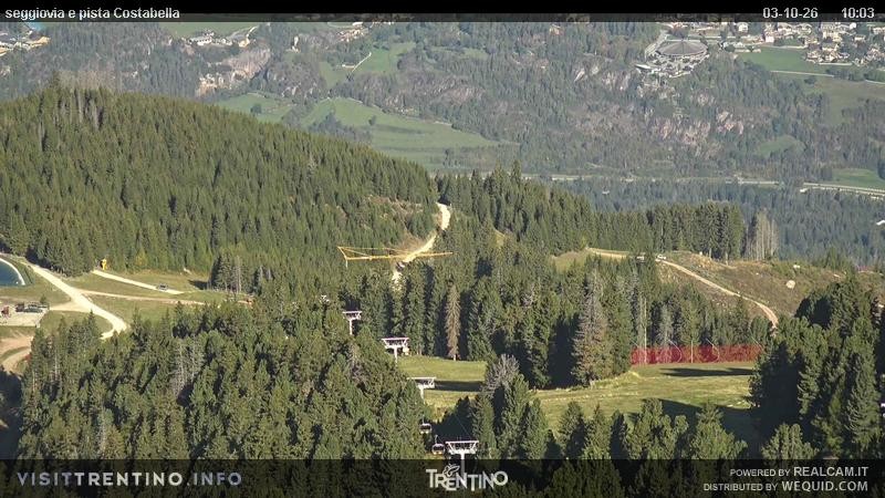 Archiv Foto Webcam Val di Fiemme Lagorai