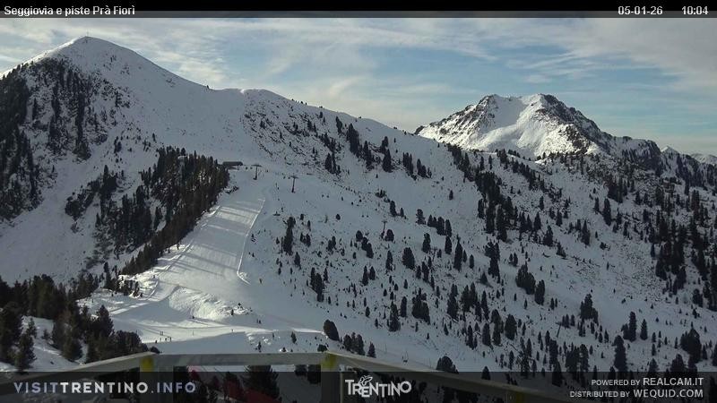 Archiv Foto Webcam Prà Fiorì im Fassatal