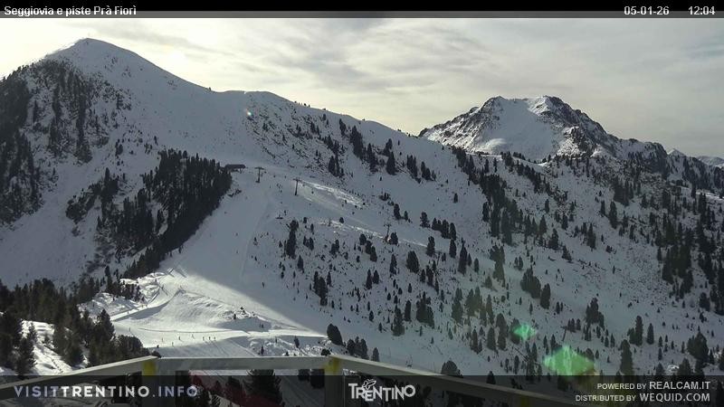 Archiv Foto Webcam Prà Fiorì im Fassatal