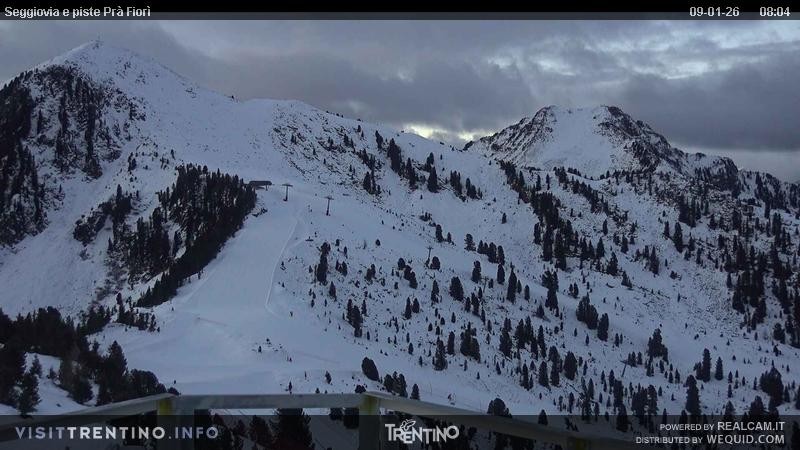 Archiv Foto Webcam Prà Fiorì im Fassatal