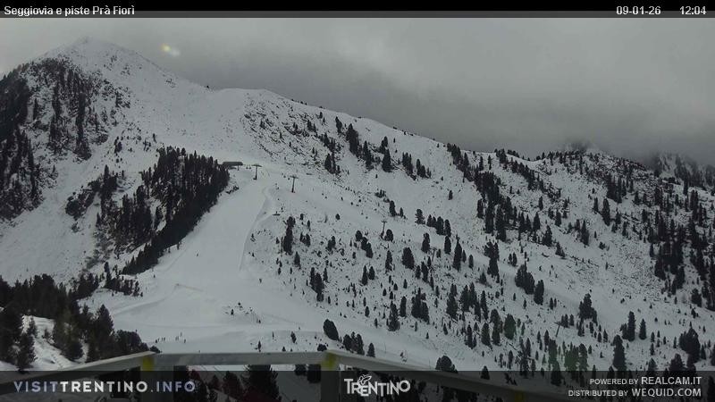 Archiv Foto Webcam Prà Fiorì im Fassatal