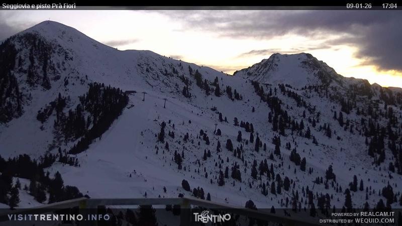 Archiv Foto Webcam Prà Fiorì im Fassatal