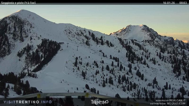 Archiv Foto Webcam Prà Fiorì im Fassatal