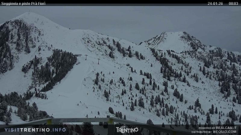 Archiv Foto Webcam Prà Fiorì im Fassatal