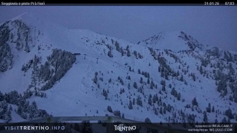 Archiv Foto Webcam Prà Fiorì im Fassatal