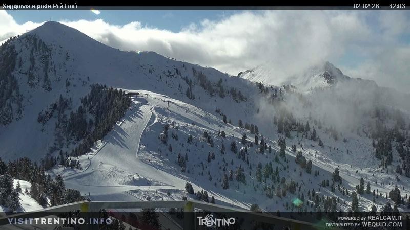 Archived image Webcam Val di Fiemme, Prà Fiorì