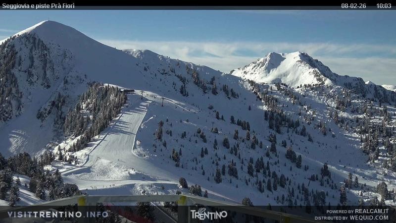 Archiv Foto Webcam Prà Fiorì im Fassatal