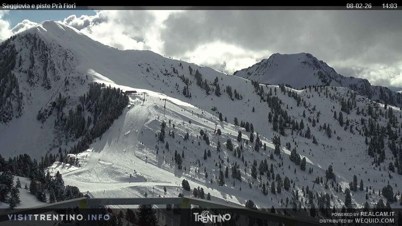 Archiv Foto Webcam Prà Fiorì im Fassatal