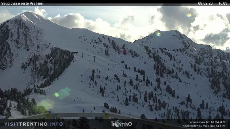 Archiv Foto Webcam Prà Fiorì im Fassatal