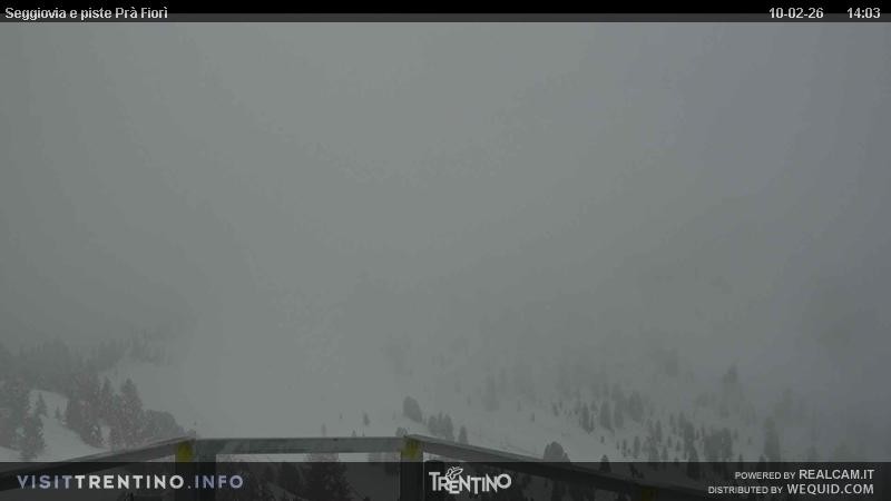 Archiv Foto Webcam Prà Fiorì im Fassatal