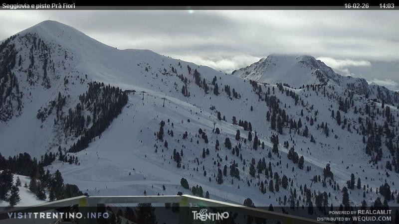 Archiv Foto Webcam Prà Fiorì im Fassatal