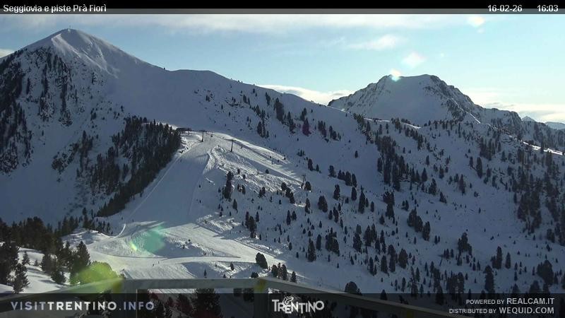 Archiv Foto Webcam Prà Fiorì im Fassatal