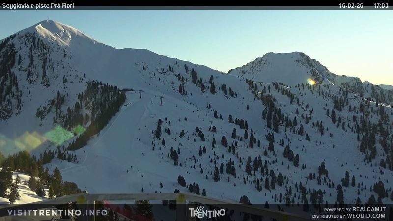 Archiv Foto Webcam Prà Fiorì im Fassatal