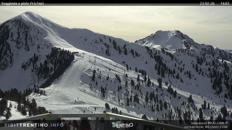 Archiv Foto Webcam Prà Fiorì im Fassatal