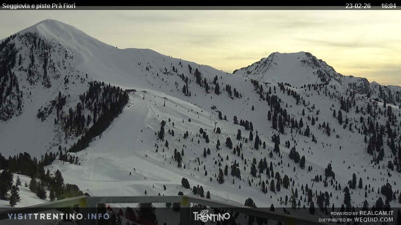Archiv Foto Webcam Prà Fiorì im Fassatal