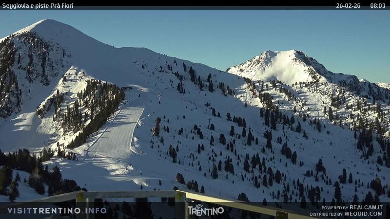 Archiv Foto Webcam Prà Fiorì im Fassatal