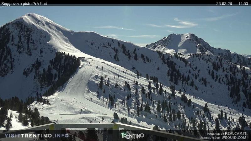 Archiv Foto Webcam Prà Fiorì im Fassatal
