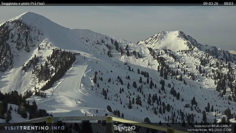 Archiv Foto Webcam Prà Fiorì im Fassatal