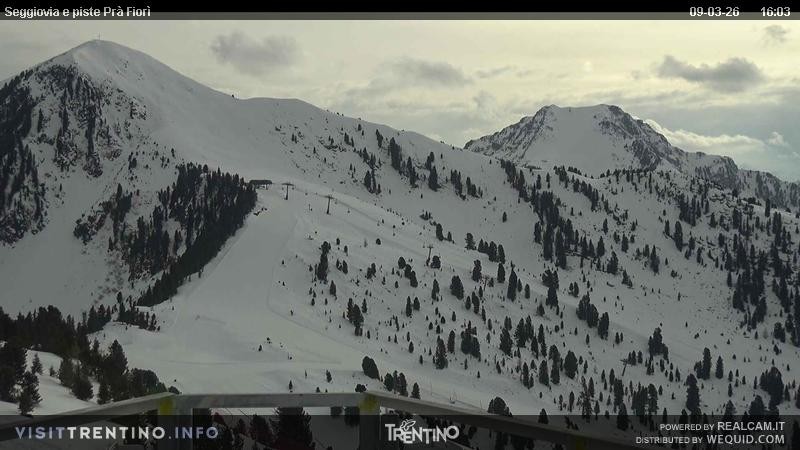 Archiv Foto Webcam Prà Fiorì im Fassatal