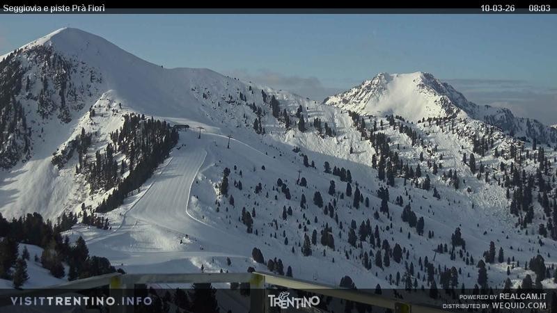 Archiv Foto Webcam Prà Fiorì im Fassatal