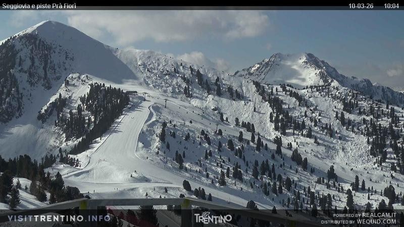 Archiv Foto Webcam Prà Fiorì im Fassatal