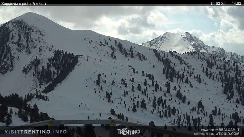 Archiv Foto Webcam Prà Fiorì im Fassatal