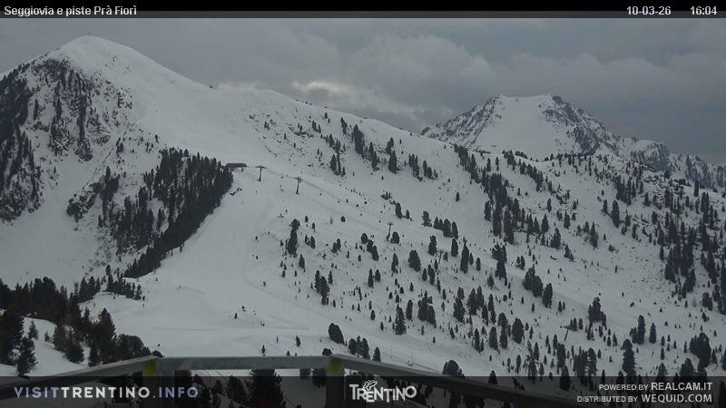 Archiv Foto Webcam Prà Fiorì im Fassatal