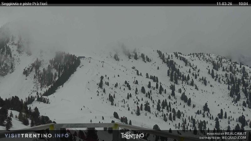 Archiv Foto Webcam Prà Fiorì im Fassatal