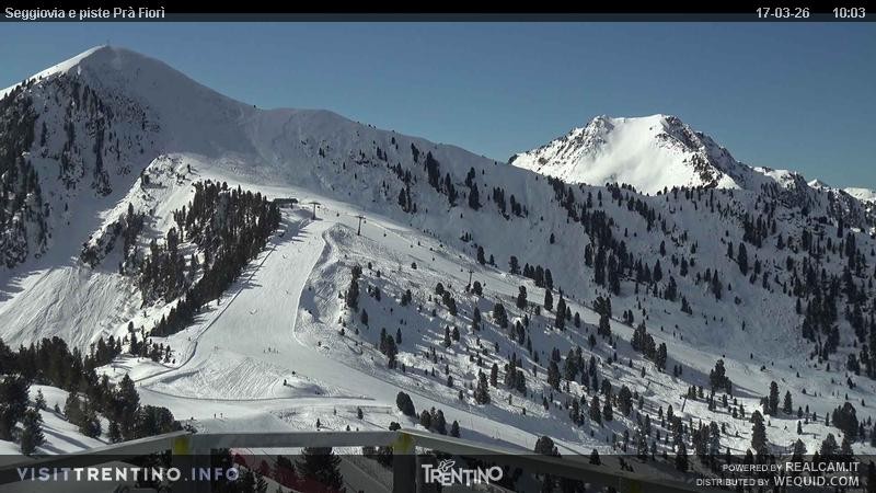 Archiv Foto Webcam Prà Fiorì im Fassatal