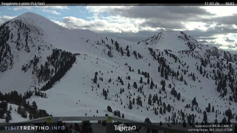 Archiv Foto Webcam Prà Fiorì im Fassatal